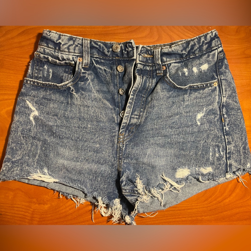 Wild Fable High Waisted Size 4 Jean Shorts